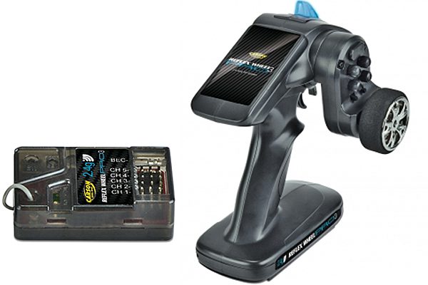 REFLEX PRO3 2 CH 2.4GHZ WHEEL RADIO