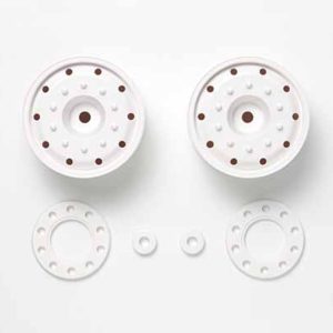 1/14 Truck BB Wheels 30mm white x 2